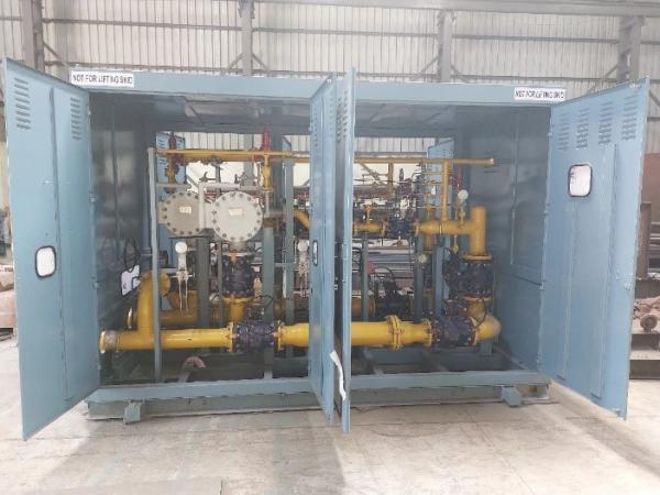 DRS Skid For CNG (Pressure Regulating Skid) – 10000 SCMH